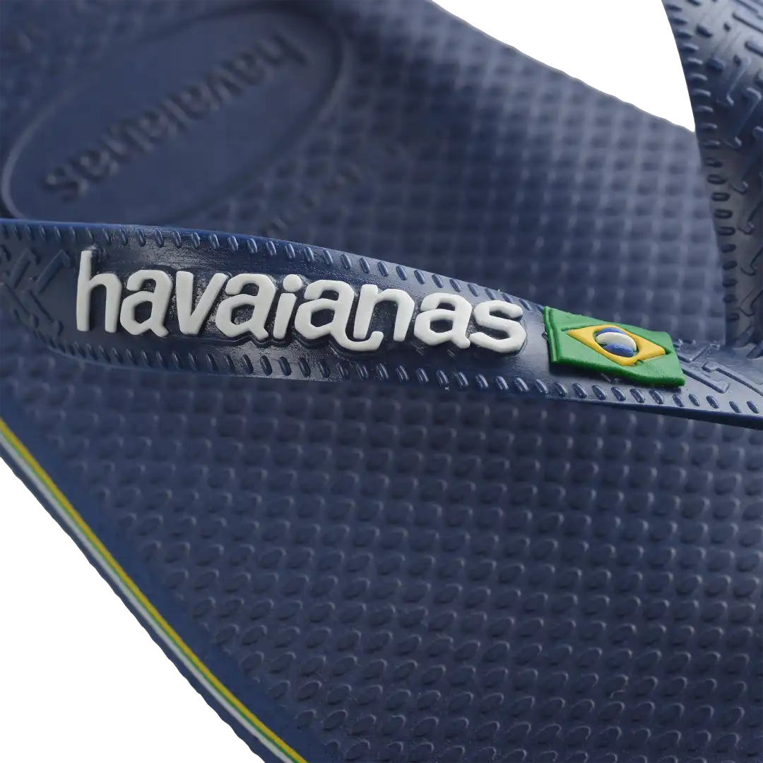 Women's Brazil Logo Flip Flops