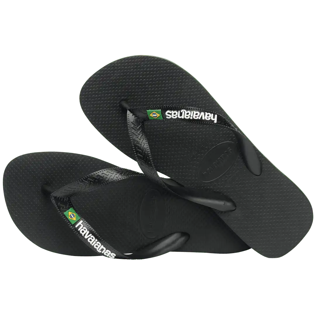 Men's Brazil Logo Flip Flops