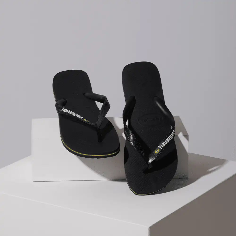 Men's Brazil Logo Flip Flops