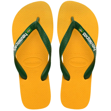 Men's Brazil Logo Flip Flops