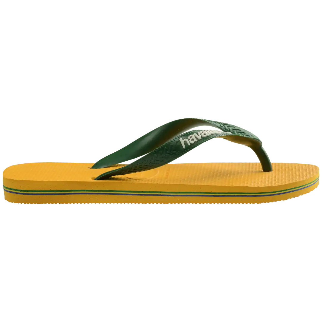 Women's Brazil Logo Flip Flops