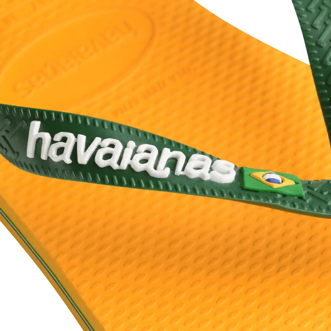 Women's Brazil Logo Flip Flops