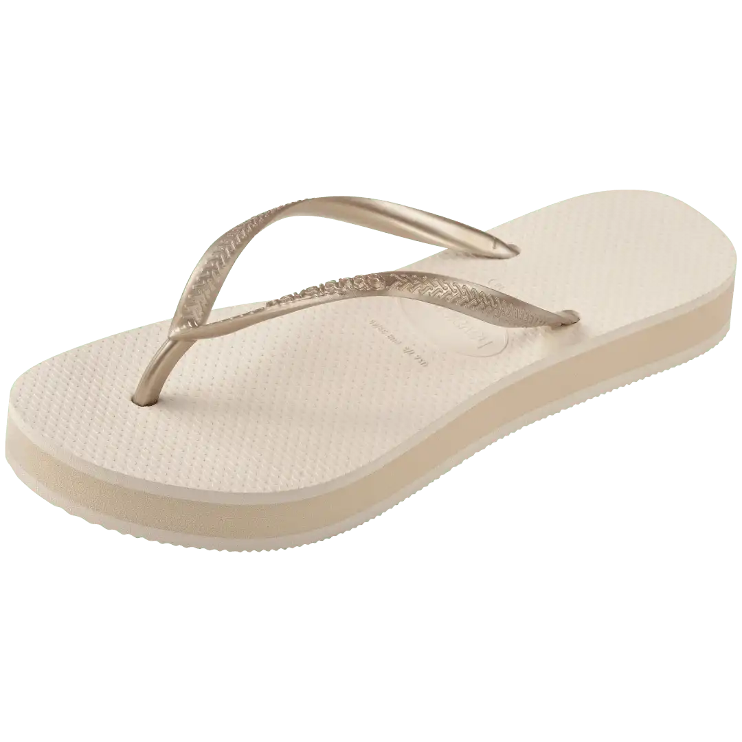 Women's Slim Flatform Flip Flops