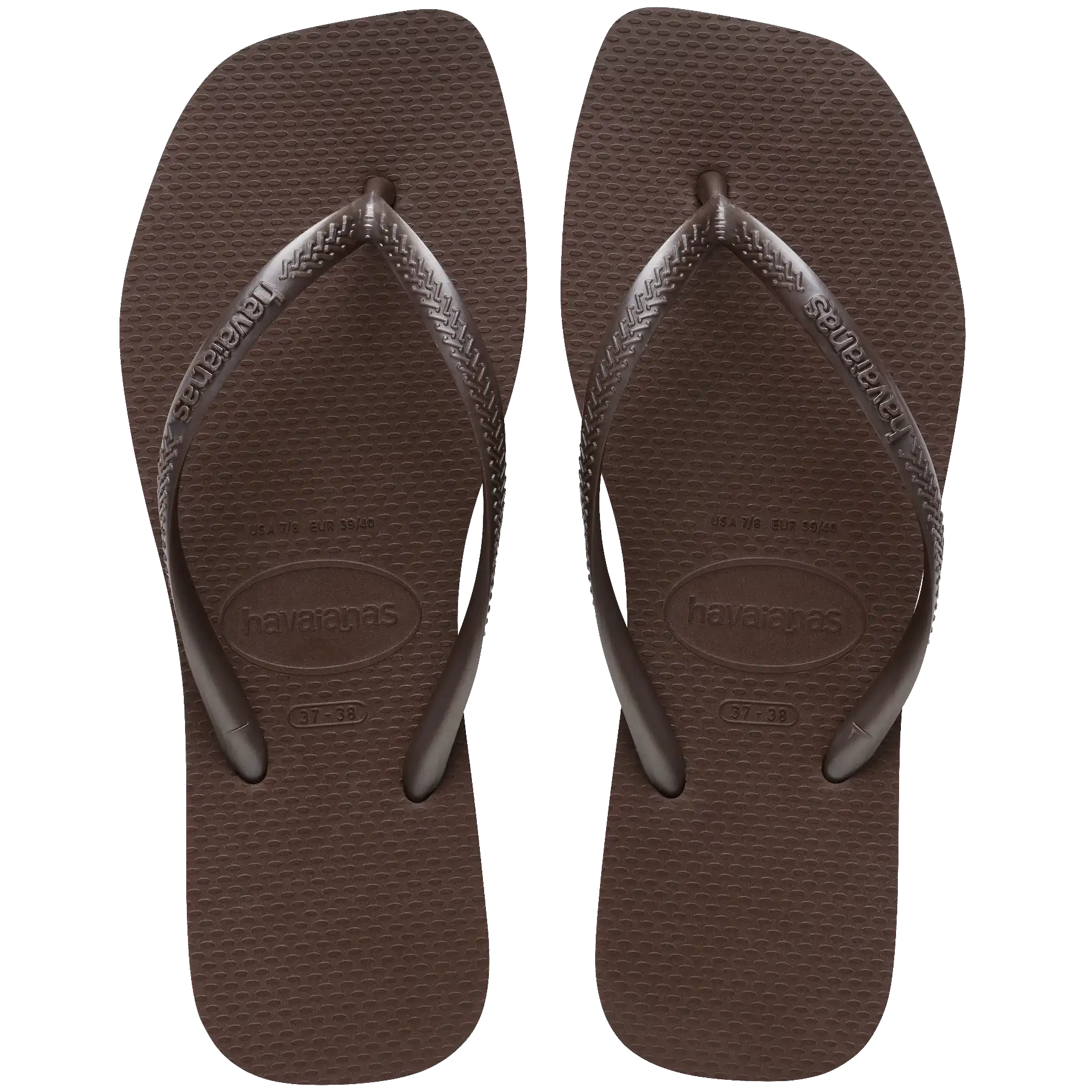 Women's Slim Square Flip Flops