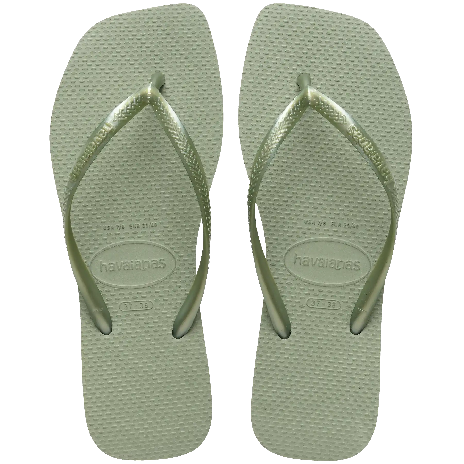 Women's Slim Square Flip Flops