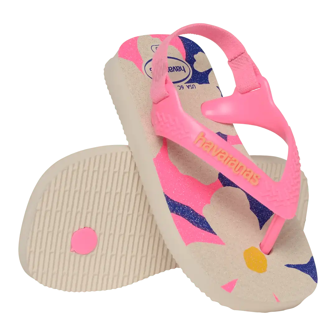 Baby Mini Me Patchwork Flip Flop Sandals