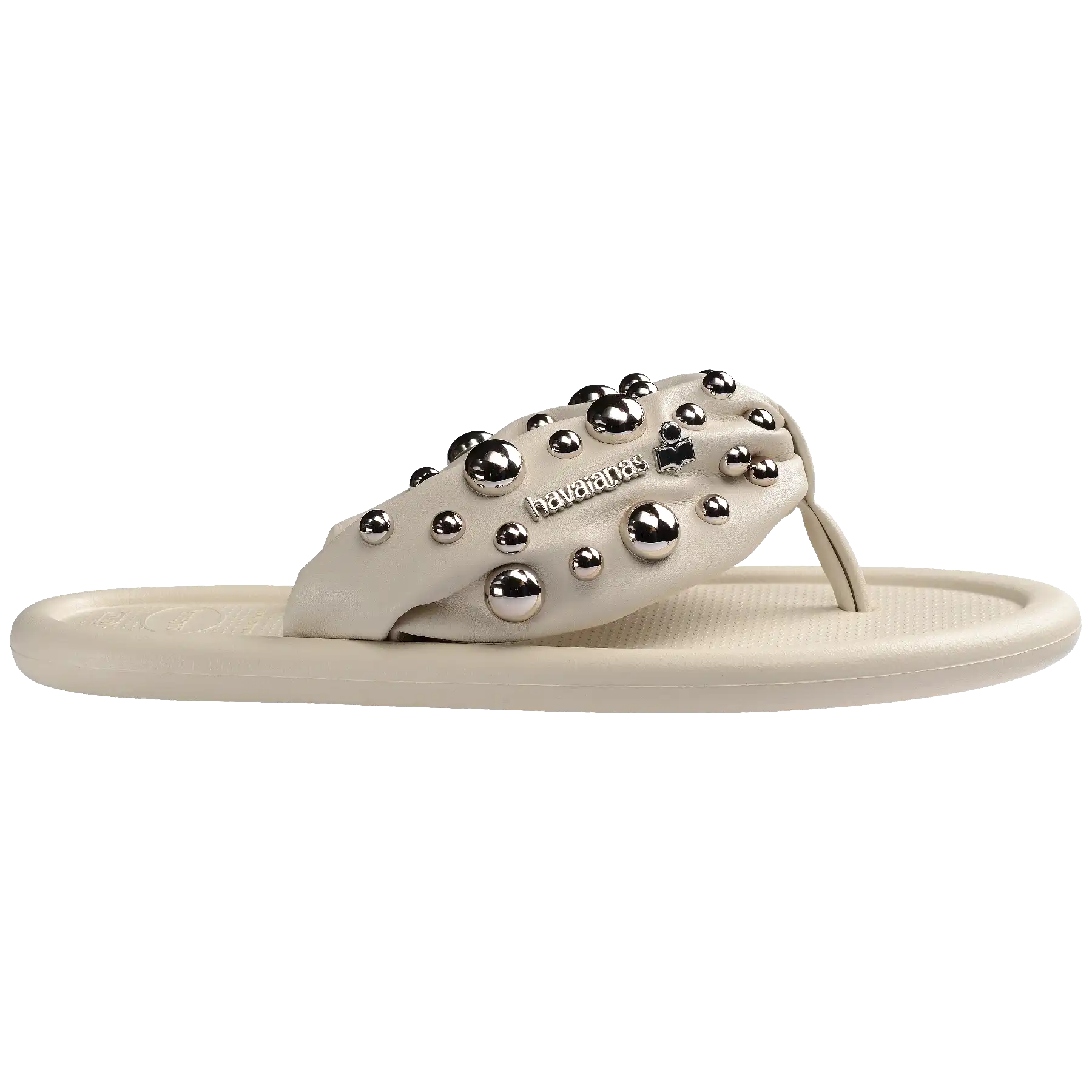 Women's Isabel Marant Maxi Puffed Studs Flip Flops